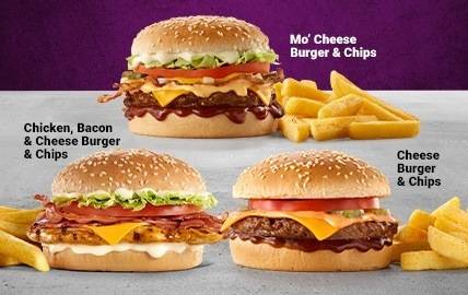 Three Phanda Burgers